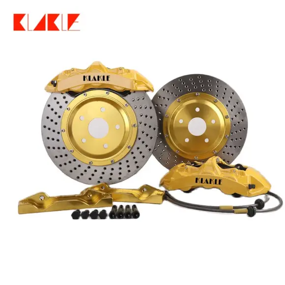KLAKLE Auto Brake Systems GT6 Car Caliper Rotor Disc 380*34MM Big Brake Kit Front Wheel R20 Inches For BMW F30 335i For BMW E36 - Image 3