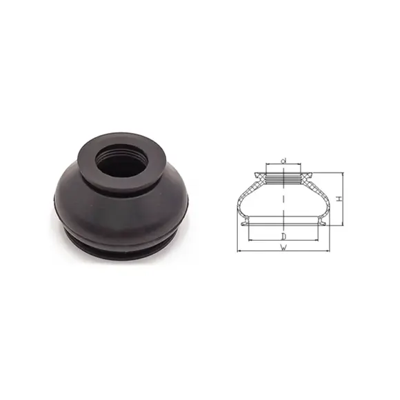 2pcs Car Suspension Steering Ball Joint Rubber Dust Boot Cover Track Tie Turn Rods Ends Set Parts Accessories - Image 6