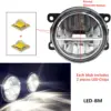 2x For Mitsubishi Attrage Mirage G4 2020-2022 NEW Fog Lamp DRL H11 12V Fog Lamps Daytime Running Light Fog Lights Left+Right - Image 5