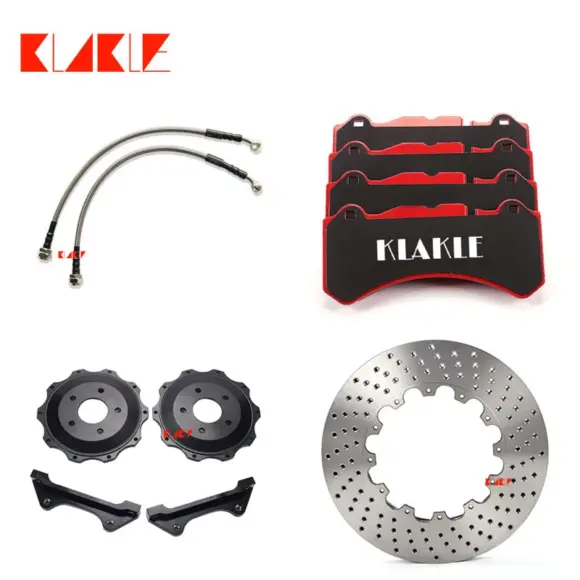 KLAKLE Auto Brake Systems GT6 Car Caliper Rotor Disc 380*34MM Big Brake Kit Front Wheel R20 Inches For BMW F30 335i For BMW E36 - Image 5